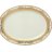Блюдо 35 см овальное &quot;Констанц /Cream Gold 9320 /Золотая лента&quot; / 137630