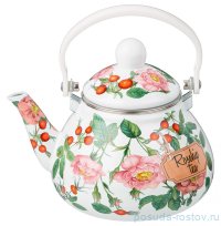 Заварочный чайник 1,3 л эмалированный с фильтром &quot;fruit basket /rosehip tea&quot; / 313095