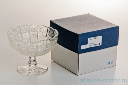 Вазочка 15 см н/н &quot;Хрусталь резной&quot; / 006558