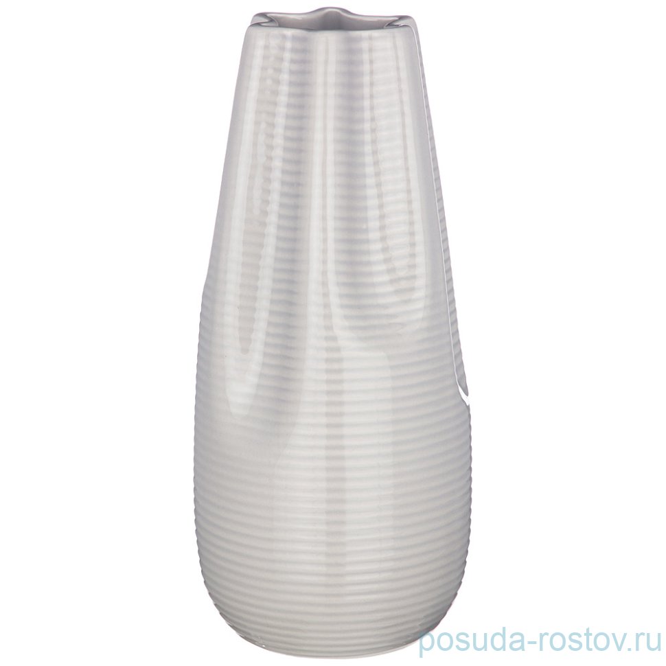 Ваза для цветов 25 см "Бежевая глазурь" / 233097