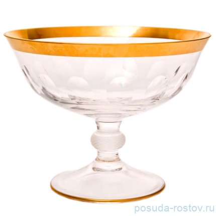 Ваза для конфет 20 см н/н &quot;Джесси /Золото&quot; / 039071