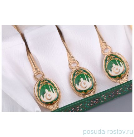 Столовые приборы 6 предметов ложка чайная &quot;сура /мечеть&quot; / 194994