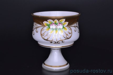 Ваза для конфет 15 см н/н &quot;Лепка белая&quot; / 004908