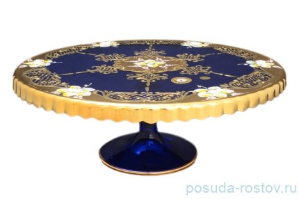 Тортница 32 см н/н &quot;Лепка синяя&quot; E-V / 059857