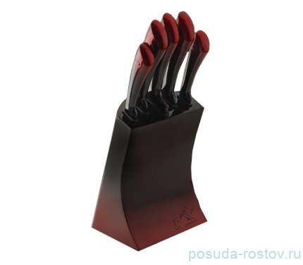 Набор кухонных ножей 6 предметов на подставке &quot;Limited Edition&quot; / 135754