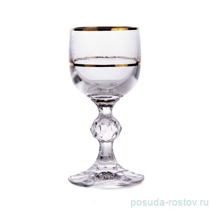 Рюмки 50 мл 6 шт &quot;Клаудия /432482 /Золотые линии&quot; / 160028