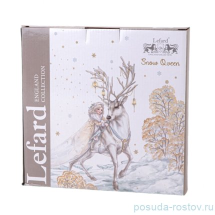 Тарелка 20,5 см 1 шт &quot;снежная королева&quot; / 361455