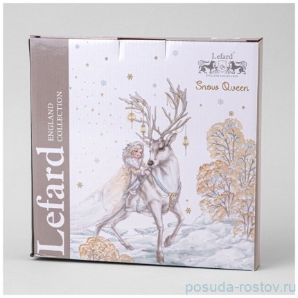 Тарелка 20,5 см 1 шт &quot;снежная королева&quot; / 361455