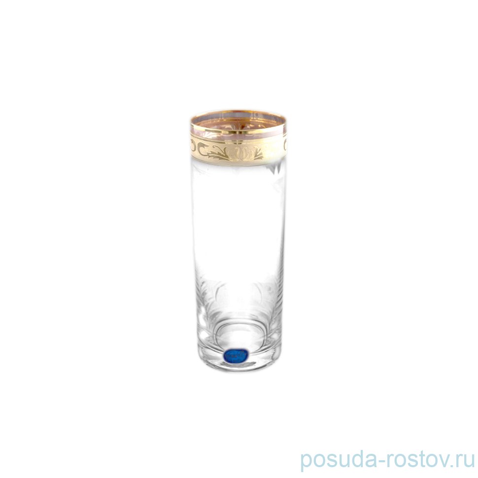 Стаканы для воды 300 мл 6 шт "Барлайн /Золото /37872" / 131923