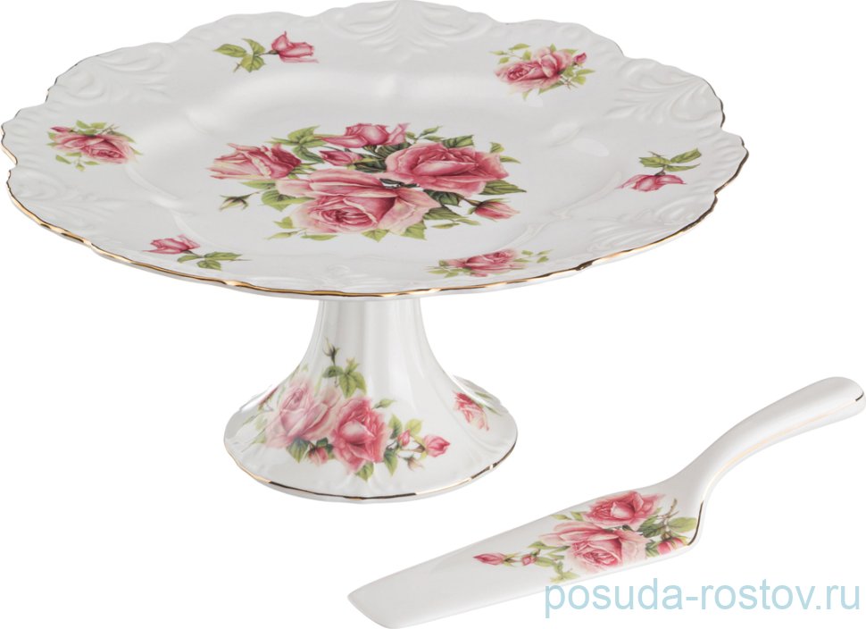 Тортница 30 см н/н с лопаткой "Жаклин" / 186456 Тортница 30 см н/н с лопаткой "Жаклин" / 186456