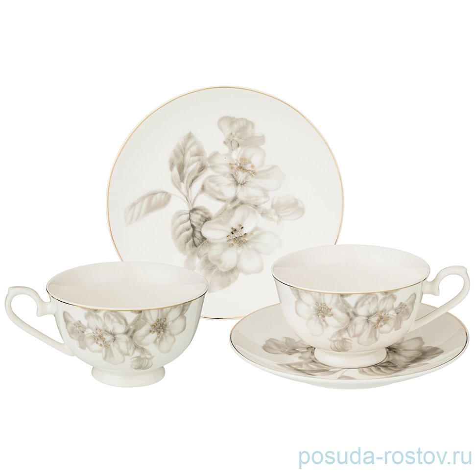 Набор чайных пар 280 мл 2 шт н/н "Букингем флер" / 208427