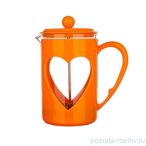 Френч-пресс 800 мл оранжевый "Banquet /Darby" / 155912 Френч-пресс 800 мл оранжевый "Banquet /Darby" / 155912