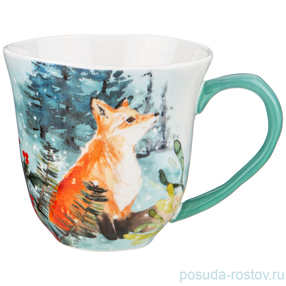 Кружка 420 мл "Лесная сказка /Лиса /В зимнем лесу" / 229506 Кружка 420 мл "Лесная сказка /Лиса /В зимнем лесу" / 229506