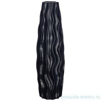 Ваза для цветов 49 см &quot;Черная глазурь&quot; / 233086