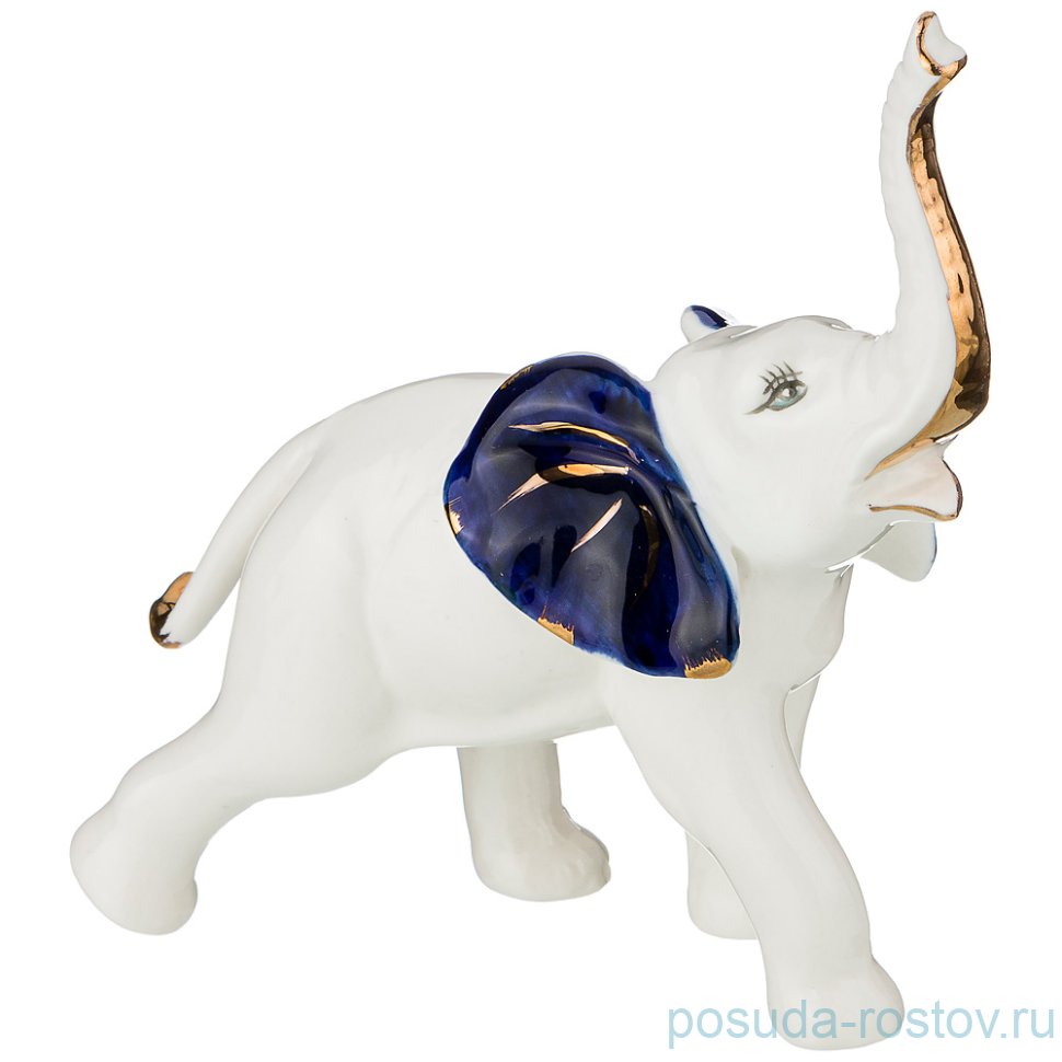 Статуэтка 13 см "Blau weiss /Слоник" / 211478