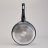 Блинница 22 х 2 см с антипригарным покрытием black marble Agness / 367856