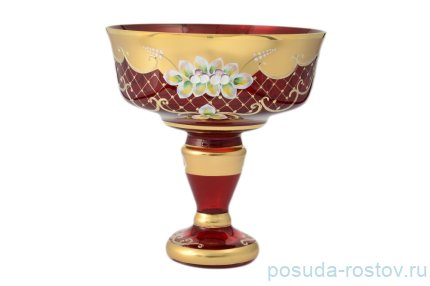 Конфетница 24 см н/н &quot;Лепка красная /6444&quot; B-L / 095153