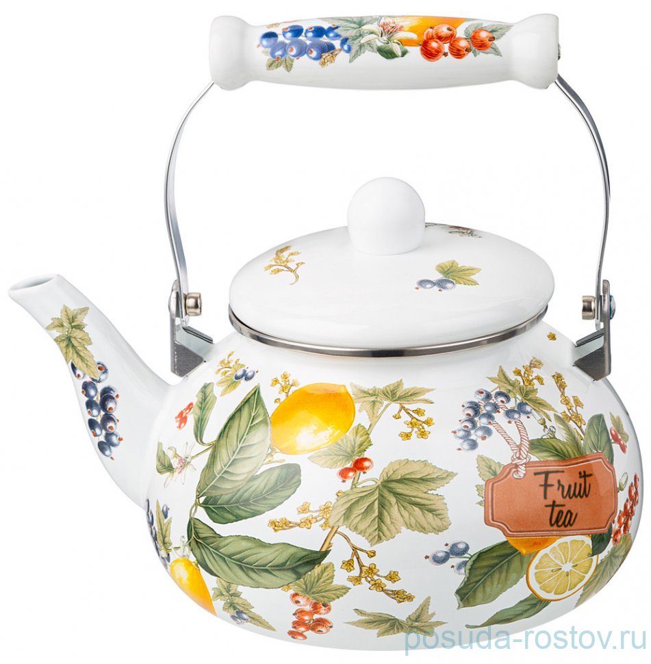 Чайник 2,5 л эмалированный "fruit basket /fruut tea" / 313104