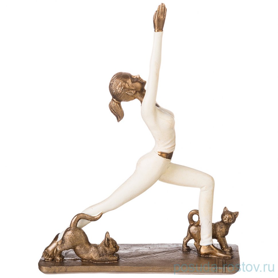Статуэтка 19 х 6,5 х 25 см "Йога /Фьюжн" / 267215