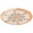 Тарелка 21 см акцентная &quot;snowflake gold pearl&quot; / 259922