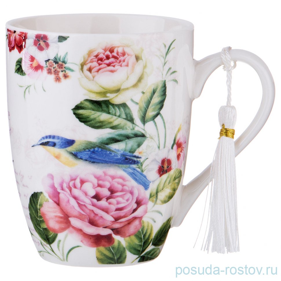 Кружка 350 мл "птицы в саду" / 203257
