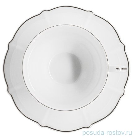 Чайная пара 250 мл &quot;Lotus silver /Отводка платина&quot; / 378595