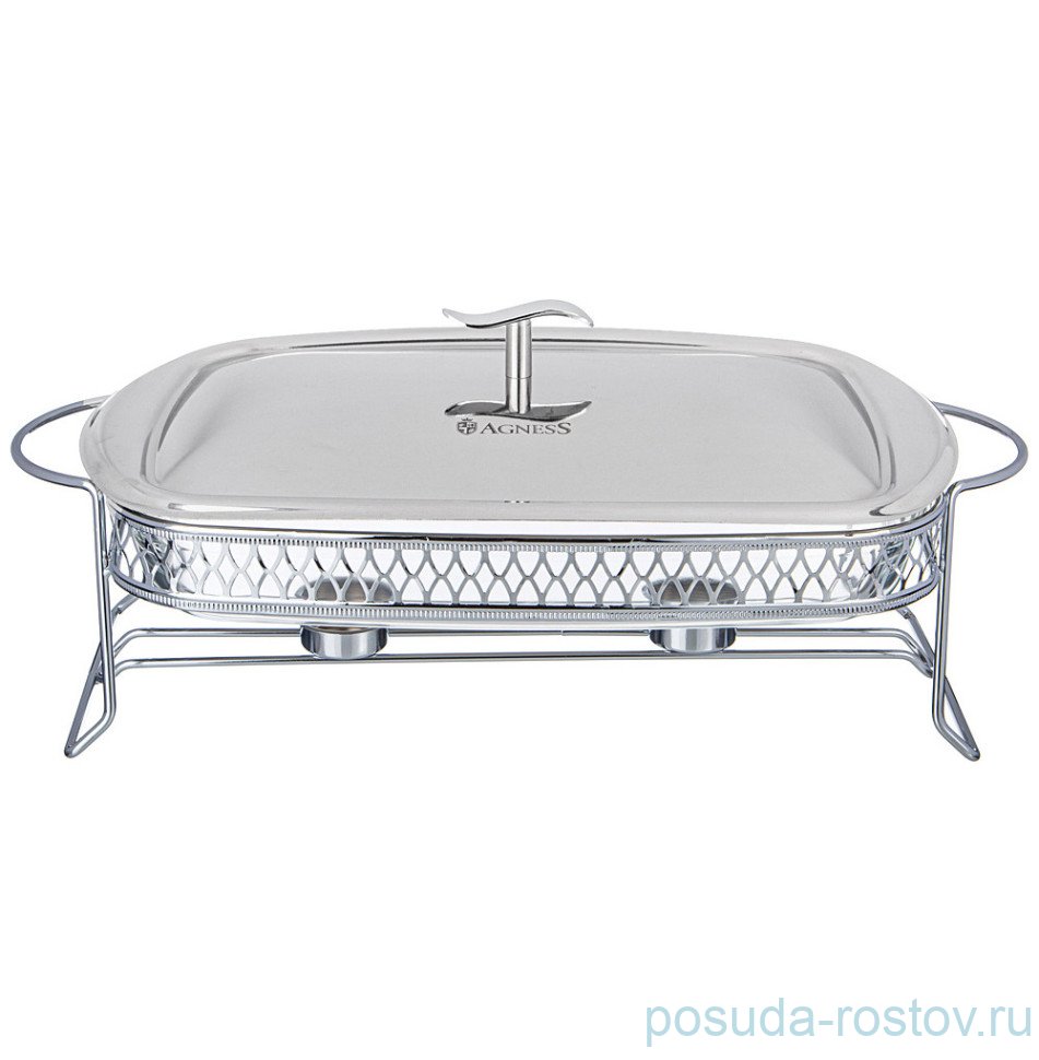 Мармит 3,6 л прямоугольный Agness / 341321 Мармит 3,6 л прямоугольный Agness / 341321