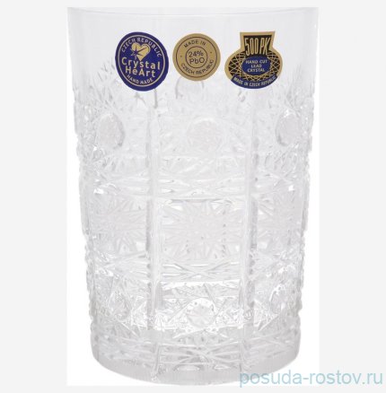 Стаканы для чая 180 мл 6 шт &quot;Хрусталь резной&quot; / 255317