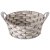 Корзинка 25 х 10/14 см с ручками "Натурель /светлое плетение" / 342753
