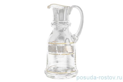 Кувшин для воды 2 л &quot;Цветочный узор на платине&quot; / 026416