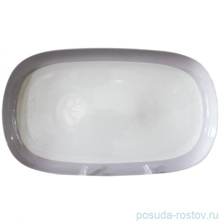 Блюдо 36 см овальное &quot;Том /Полоски&quot; / 231983