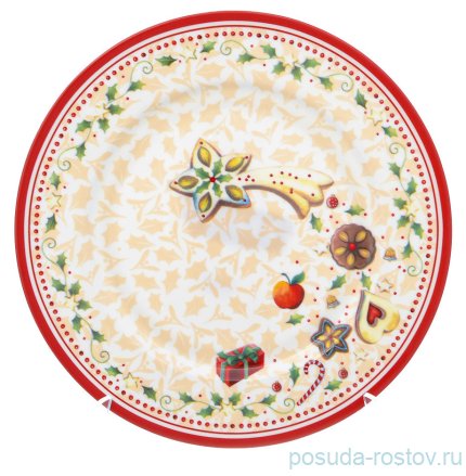 Тарелка 21 см &quot;Christmas world /Multi&quot; / 230107