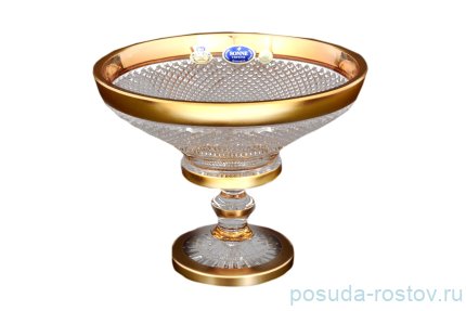 Фруктовница 20 см н/н &quot;Sonne Crystal /Фелиция /матовое золото&quot; / 113441