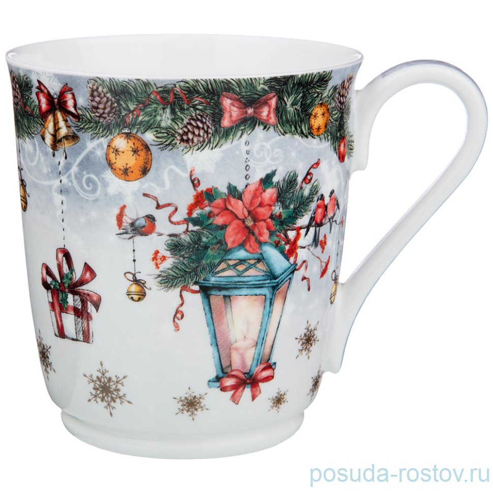 Кружка 340 мл "с новым годом!" / 225239
