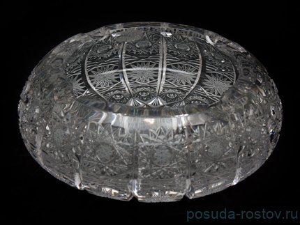 Пепельница 13 см &quot;Glasspo /Хрусталь резной&quot; / 033999