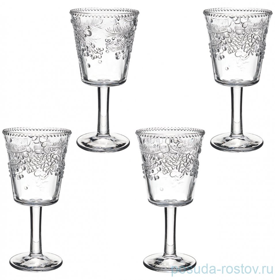 Бокалы для воды 280 мл 4 шт "Celebration" / 378967