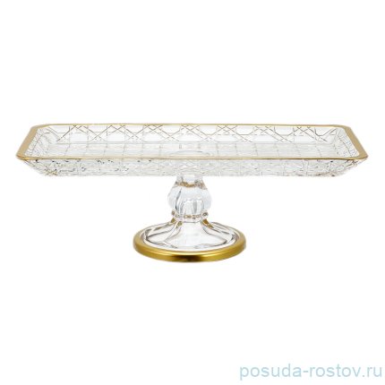 Блюдо прямоугольное н/н &quot;Dior /Отводка золото&quot; / 270588