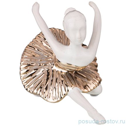 Статуэтка 18 х 11 х 11 см &quot;балерина /золотая коллекция&quot; / 215409