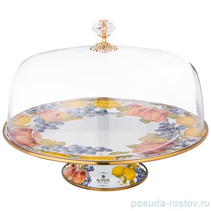 Тортница 30 см н/н &quot;Agness /Фландрия /Фрукты&quot; / 225337