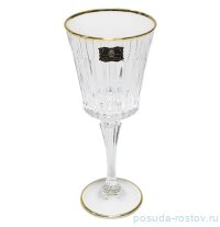 Бокалы для белого вина 230 мл 6 шт &quot;Таймлесс /Отводка золото&quot; AS Crystal / 337540