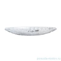 Блюдо 36 см овальное &quot;A.Crystal /Хрусталь резной&quot; / 139180