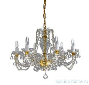 Люстра 6 рожковая хрусталь  Prousek "Проусек" / 048056