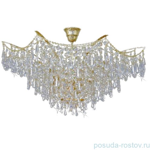 Люстра 9 рожковая хрусталь  Titania Lux "Титания Люкс" h-47 см, диаметр-80 см / 075486