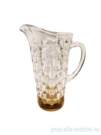 Кувшин для воды 1,25 л &quot;Диаманд /Янтарное дно&quot; AS Crystal / 283841