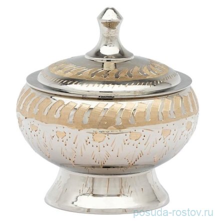 Шкатулка-сахарница 7,7 см &quot;Firki nickle&quot; / 360963