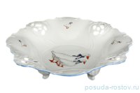 Фруктовница 32 см на 3-х ножках Барбарина &quot;Офелия /Гуси&quot; / 088935