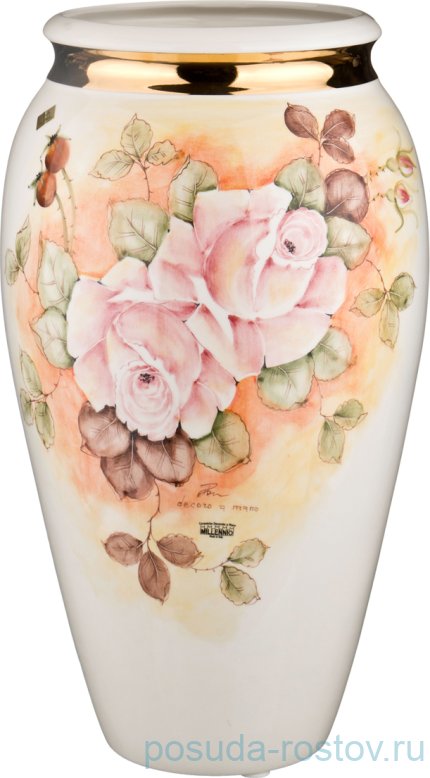 Ваза для цветов 54 см &quot;Millennio /Розы&quot; / 189926