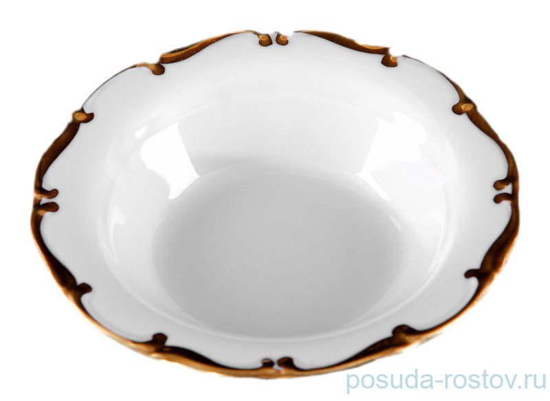 Розетка 11 см Bohemia Porcelan Moritz Zdekauer 1810 s.r.o. "Анжелика /Золотая отводка" / 066639 Розетка 11 см Bohemia Porcelan Moritz Zdekauer 1810 s.r.o. "Анжелика /Золотая отводка" / 066639