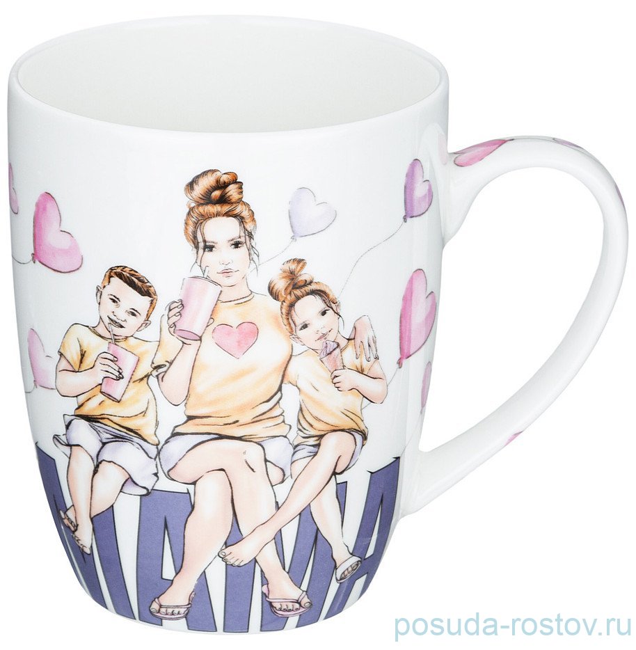 Кружка 400 мл "Лучшая, любимая, родная" / 304117 Кружка 400 мл "Лучшая, любимая, родная" / 304117