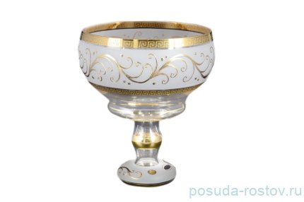 Фруктовница 26 см н/н белая &quot;Антик золото&quot; / 099275